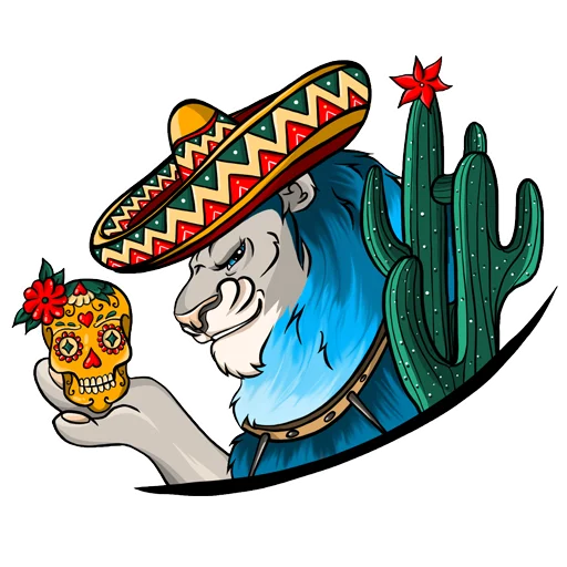 🇲🇽 Стикер «Simba.storage» для Telegram