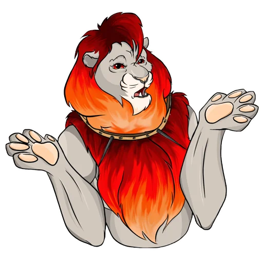 🤷‍♂️ Стикер «Simba.storage» для Telegram