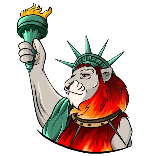 🇺🇸 Стикер «Simba.storage» для Telegram