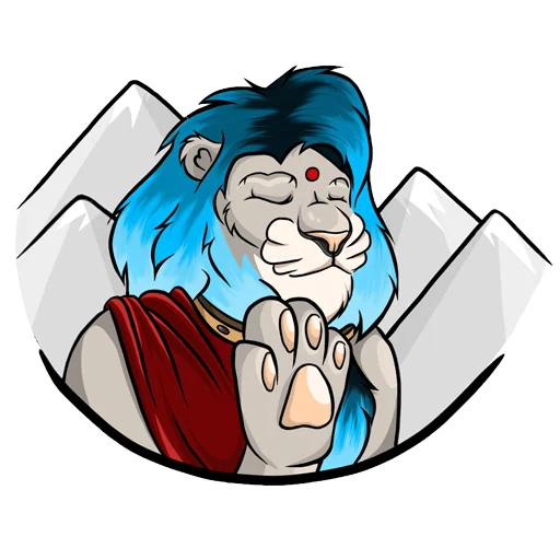 🏔 Стикер «Simba.storage» для Telegram