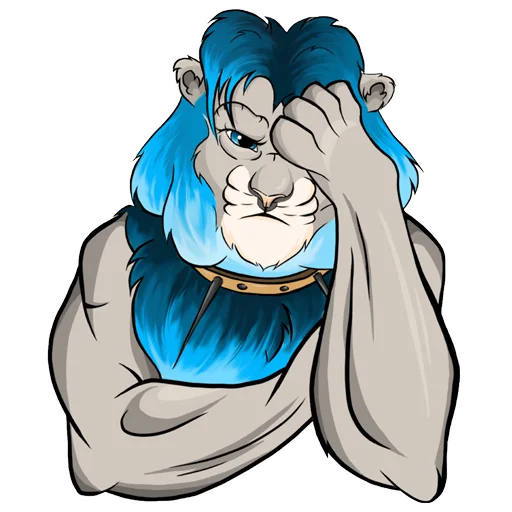 🤦‍♂️ Стикер «Simba.storage» для Telegram