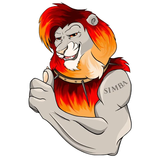👍 Стикер «Simba.storage» для Telegram