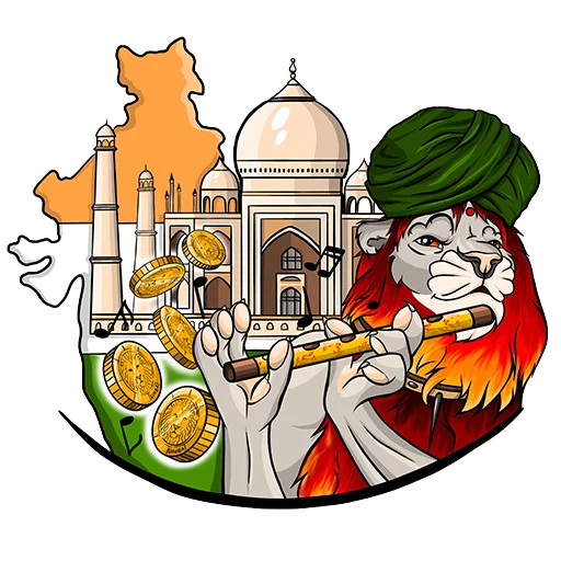 🇮🇳 Стикер «Simba.storage» для Telegram
