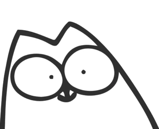 ☺️ Стикер «Simons cat» для Telegram