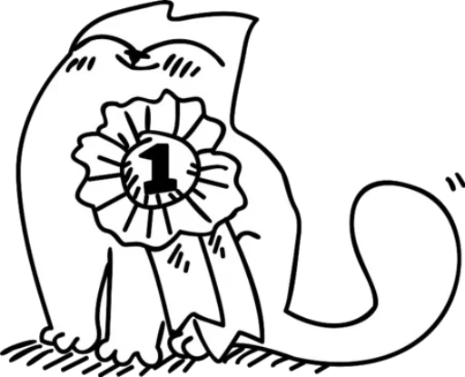 😸 Стикер «Simons cat» для Telegram