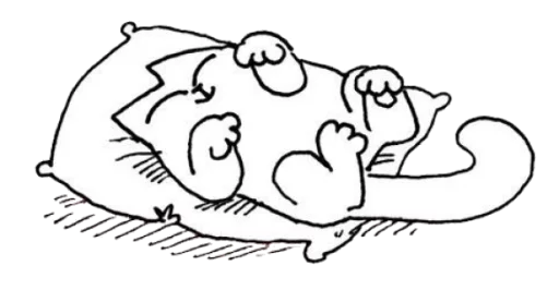 😸 Стикер «Simons cat» для Telegram