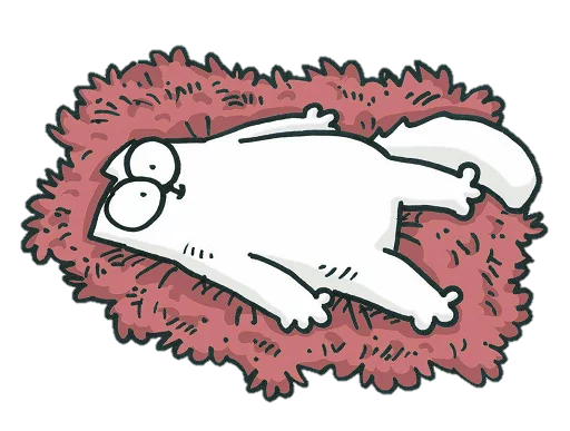 😴 Стикер «simon&;s cat» для Telegram