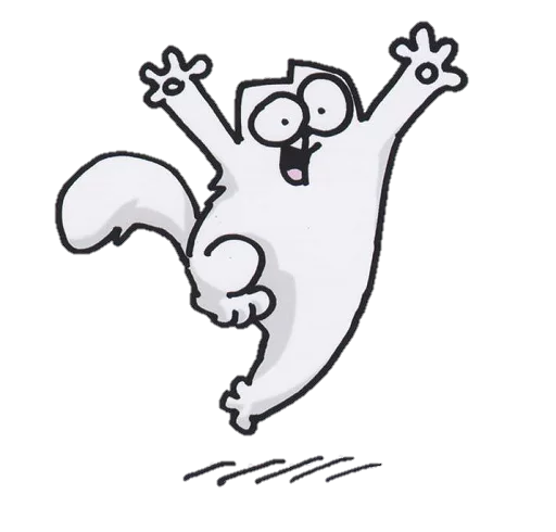 😱 Стикер «simon&;s cat» для Telegram