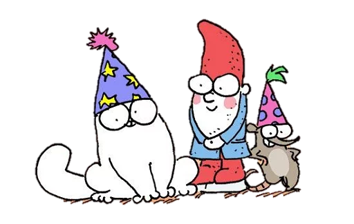 🎉 Стикер «simon&;s cat» для Telegram