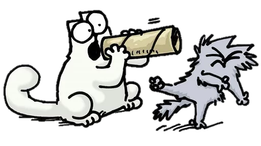 😡 Стикер «simon&;s cat» для Telegram