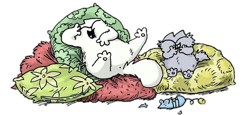 😂 Стикер «simon&;s cat» для Telegram