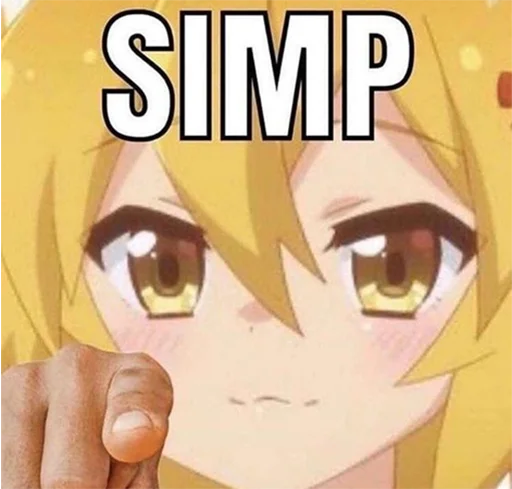 😂 Стикер «simp oipaoiw» для Telegram
