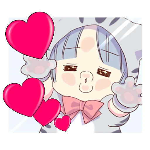 😘 Стикер «Симпатичный-Кун» для Telegram