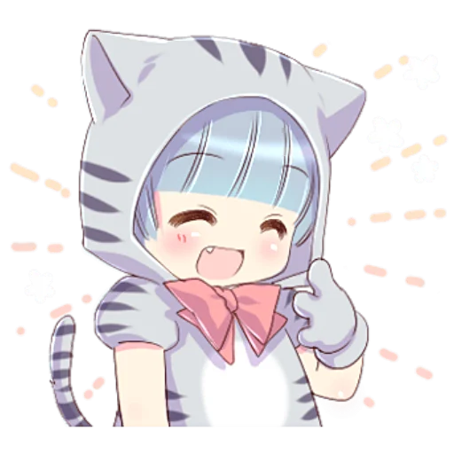 😊 Стикер «Симпатичный-Кун» для Telegram