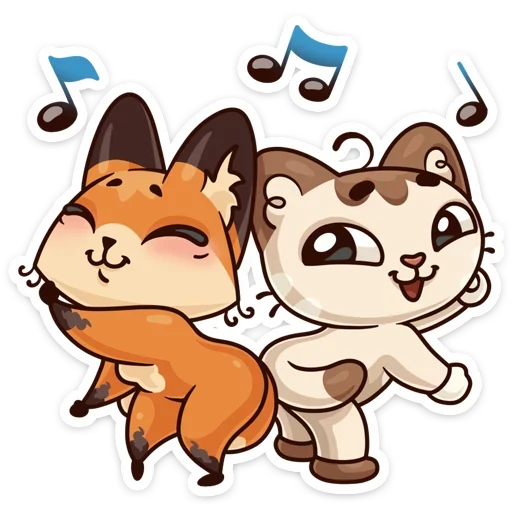 💃 Стикер «Когда просто любишь» для Telegram