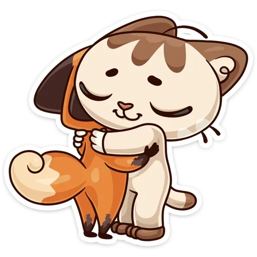 🤗 Стикер «Когда просто любишь» для Telegram