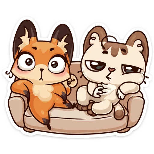 😯 Стикер «Когда просто любишь» для Telegram