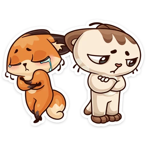 😕 Стикер «Когда просто любишь» для Telegram