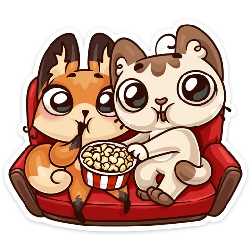 🎬 Стикер «Когда просто любишь» для Telegram