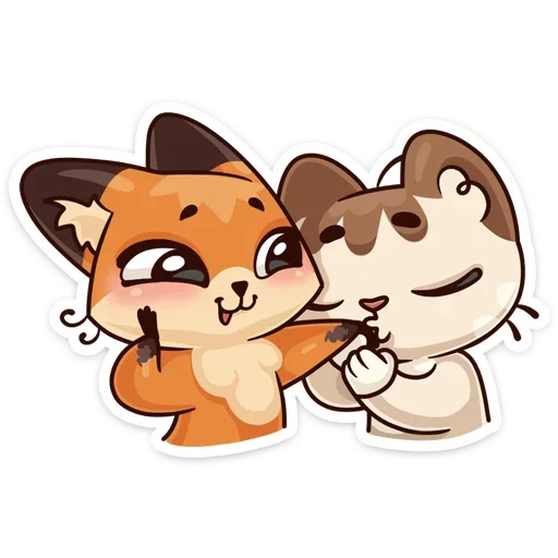 😗 Стикер «Когда просто любишь» для Telegram