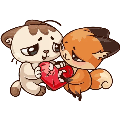 ❤ Эмодзи «Когда просто любишь» для Telegram