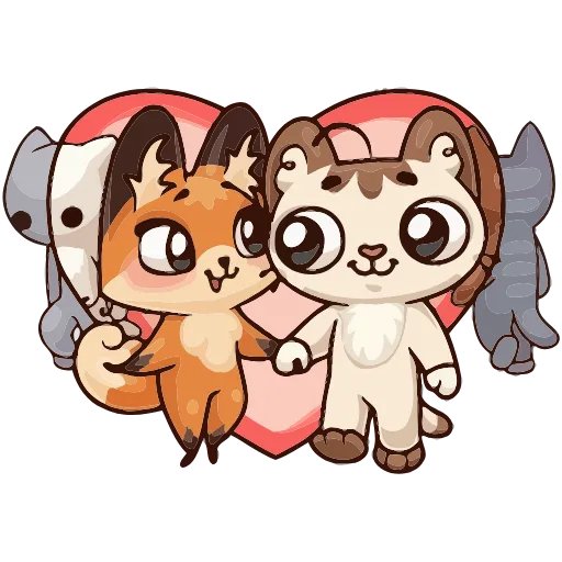 ☺ Эмодзи «Когда просто любишь» для Telegram