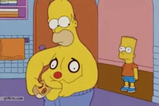 🍕 Стикер «Simpson» для Telegram