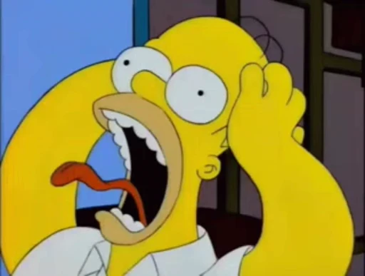😩 Стикер «Simpson» для Telegram