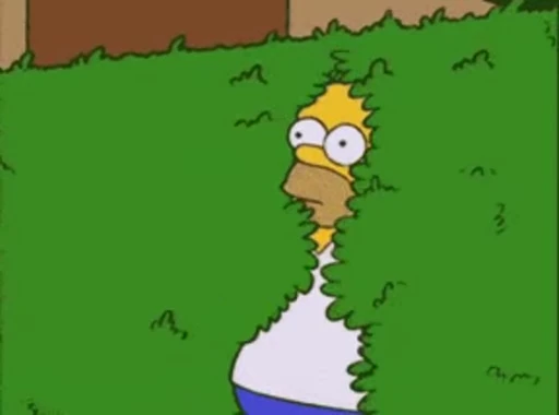 🙈 Стикер «Simpson» для Telegram
