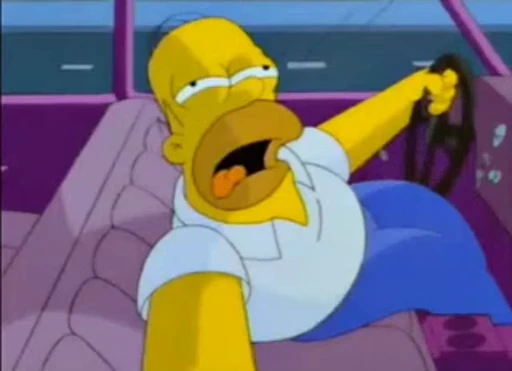 😝 Стикер «Simpson» для Telegram