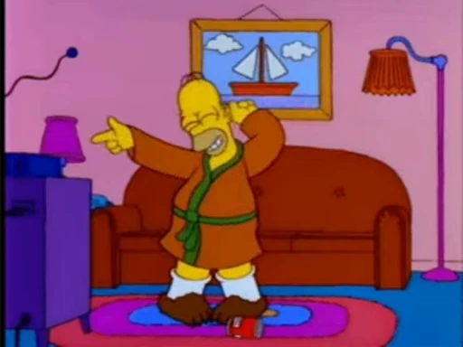 🕺 Стикер «Simpson» для Telegram