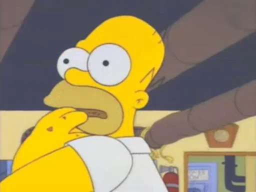 🍘 Стикер «Simpson» для Telegram