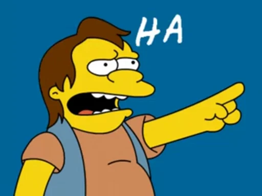 😅 Стикер «Simpson» для Telegram