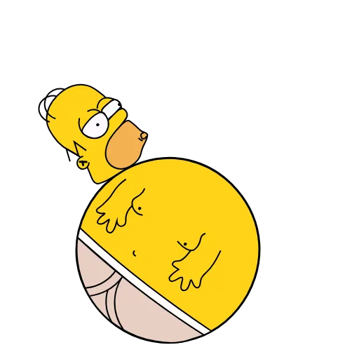 Стикерпак Simpsons для Telegram