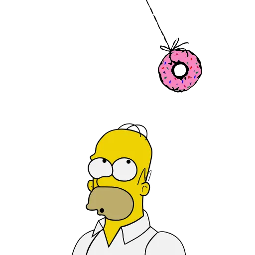 👀 Стикер «Simpsons» для Telegram