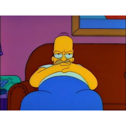 😒 Стикер «Simpsons» для Telegram