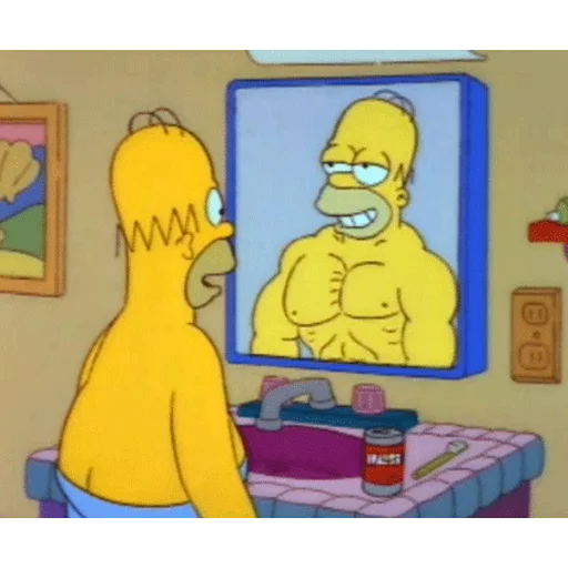 💪 Стикер «Simpsons» для Telegram