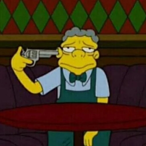 🔫 Стикер «Simpsons» для Telegram