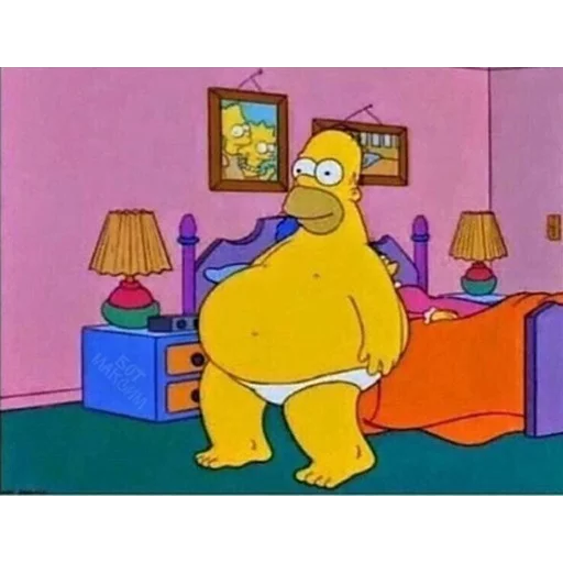 💪 Стикер «Simpsons» для Telegram