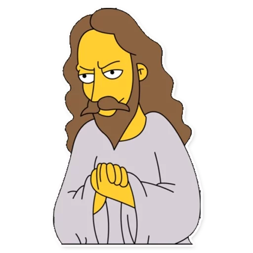 Стикерпак Simpsons для Telegram