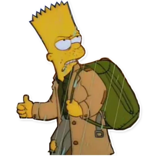 😈 Стикер «Simpsons» для Telegram