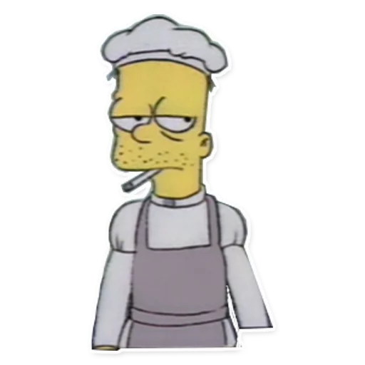 😐 Стикер «Simpsons» для Telegram