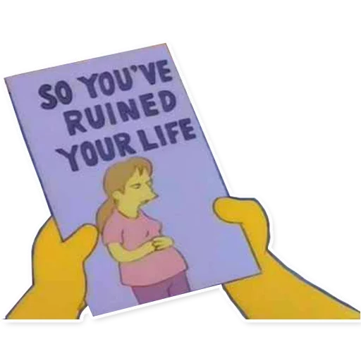 🤦‍♂️ Стикер «Simpsons» для Telegram