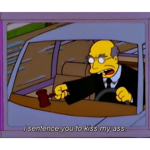 😡 Стикер «Simpsons» для Telegram