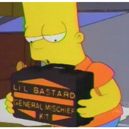 😈 Стикер «Simpsons» для Telegram