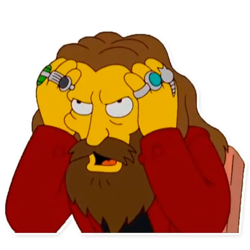 🤦‍♂️ Стикер «Simpsons» для Telegram