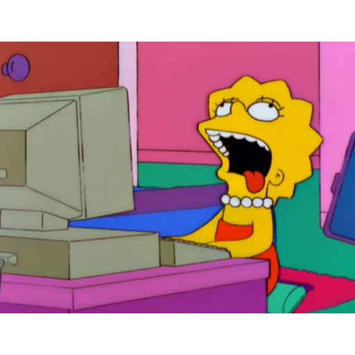 😍 Стикер «Simpsons» для Telegram