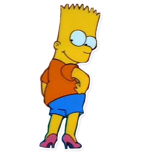 👠 Стикер «Simpsons» для Telegram