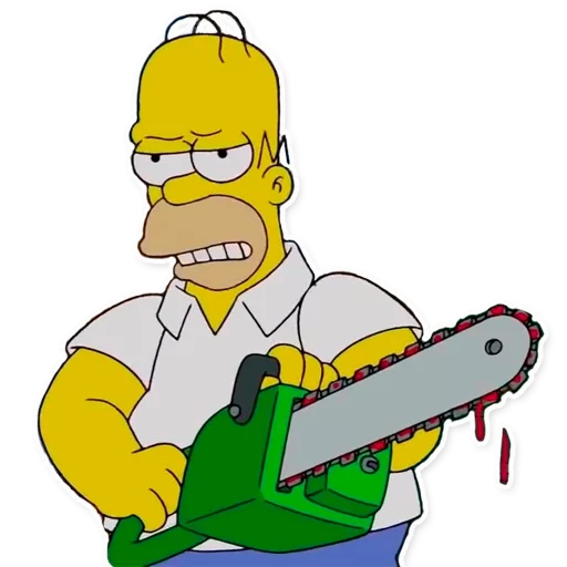 ⛓ Стикер «Simpsons» для Telegram