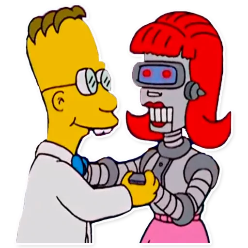 🤖 Стикер «Simpsons» для Telegram